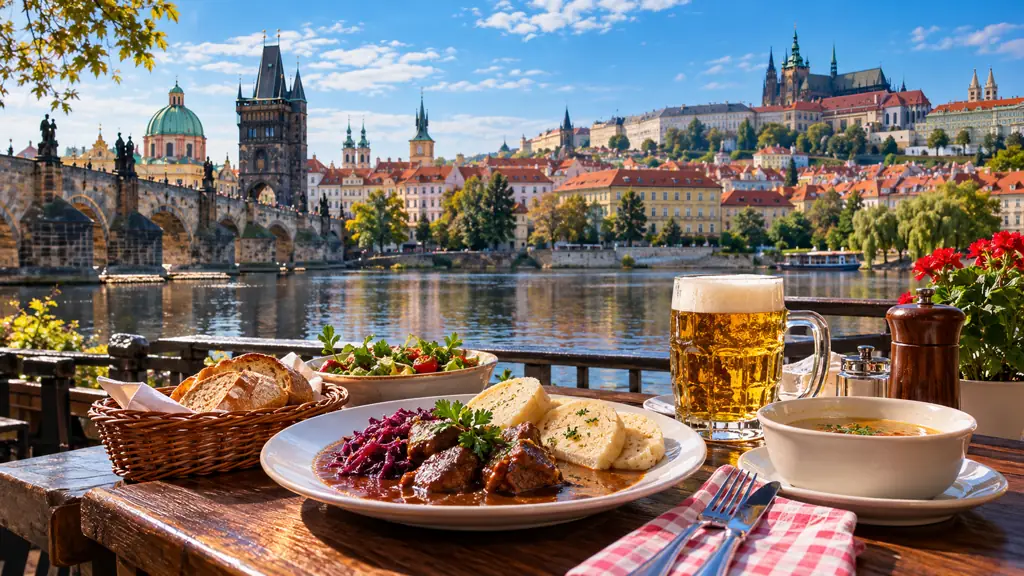 A qué hora se come en Praga