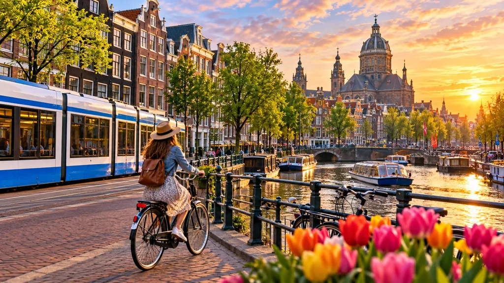 Cómo moverse por Ámsterdam: guía de transporte, precios y consejos