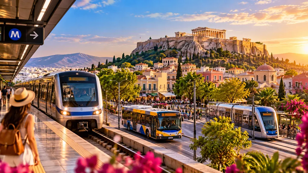 Cómo funciona el transporte público en Atenas: guía para moverte por la ciudad