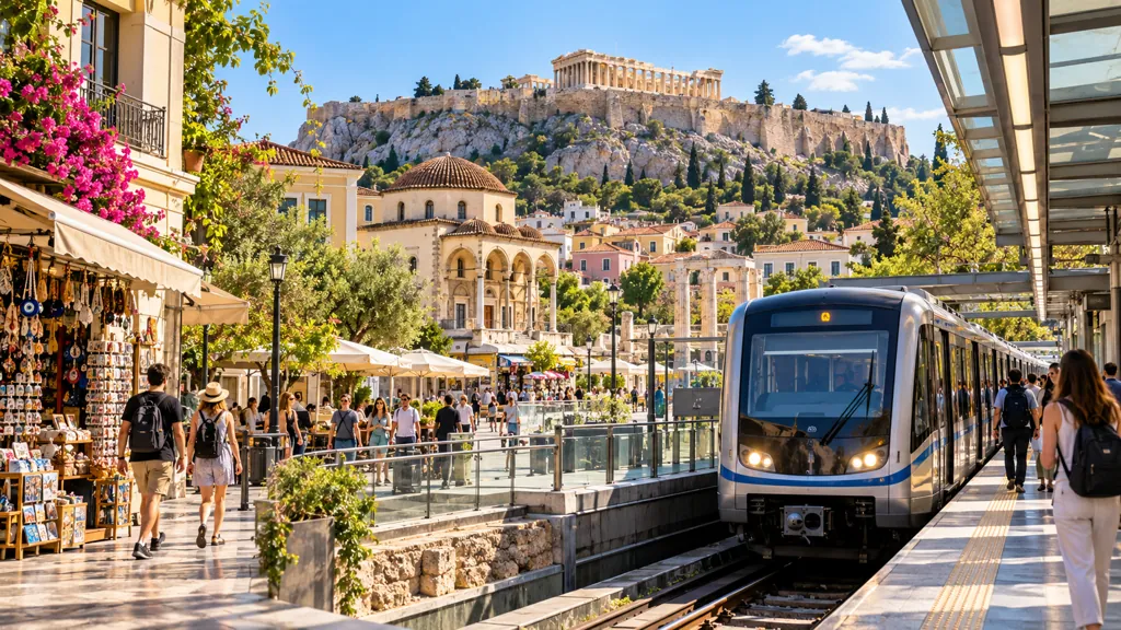 Cómo desplazarse por Atenas: guía completa de transporte público, precios y consejos