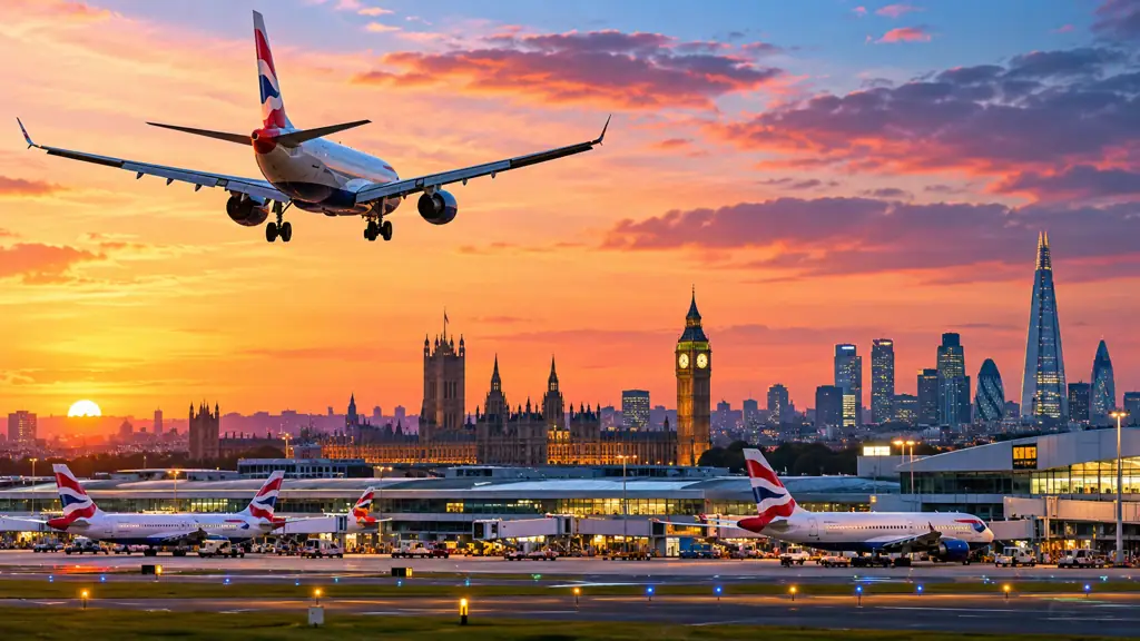 Aeropuertos de Londres: cuáles son, dónde están y cómo llegar al centro