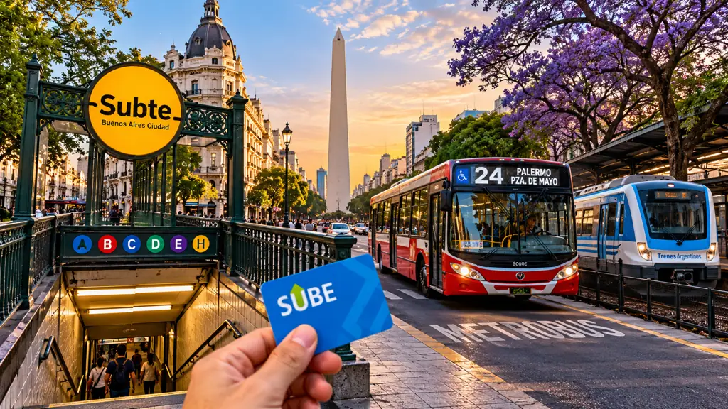 Cómo funciona el transporte público en Buenos Aires: guía completa para moverte por la ciudad