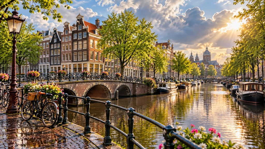 Qué tiempo hace en Ámsterdam: clima, temperaturas y lluvias durante todo el año