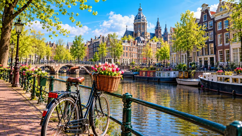8 Rutas de Ámsterdam en para hacer en bicicleta