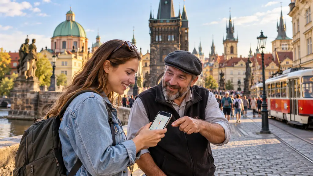 Cómo comunicarse en Praga