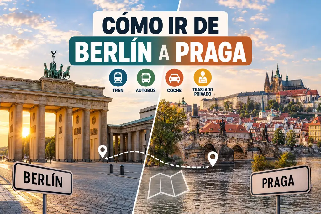 Cómo ir de Berlín a Praga