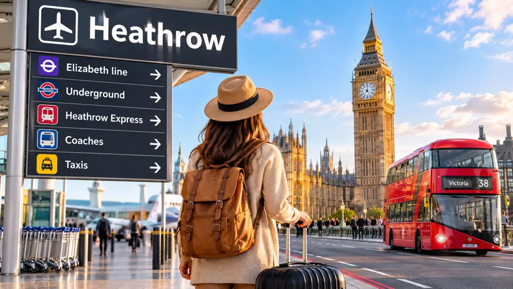 Cómo llegar al centro de Londres desde Heathrow