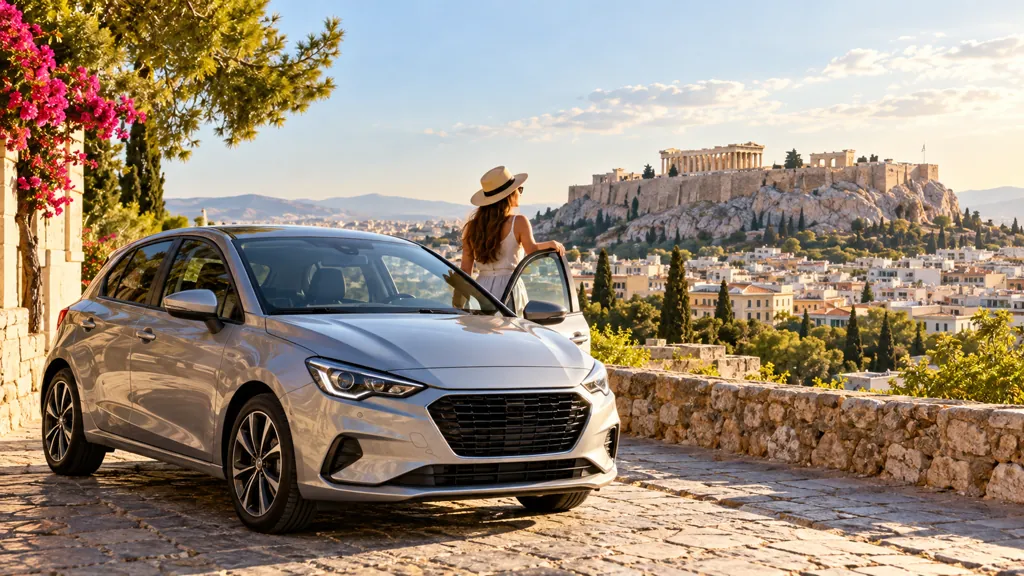 Dónde alquilar coche en Atenas