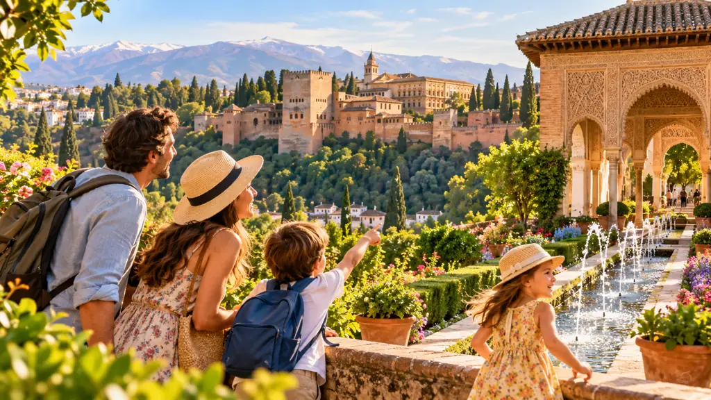 Viajar a Granada con niños. Las 5 mejores cosas que hacer en familia.