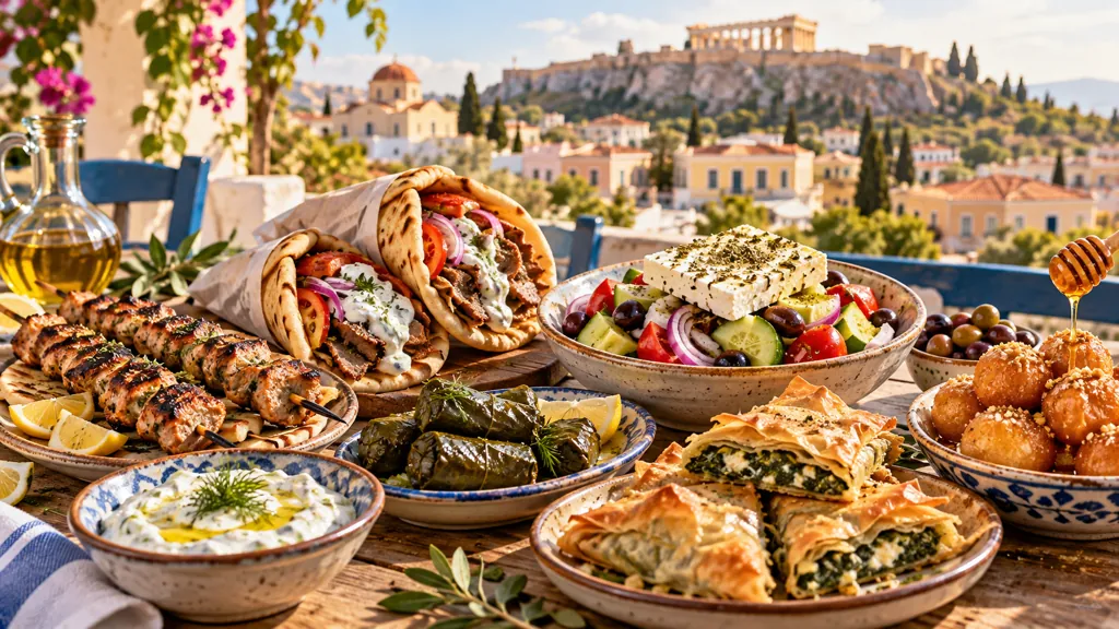 Qué comer en Atenas: platos típicos que tienes que probar