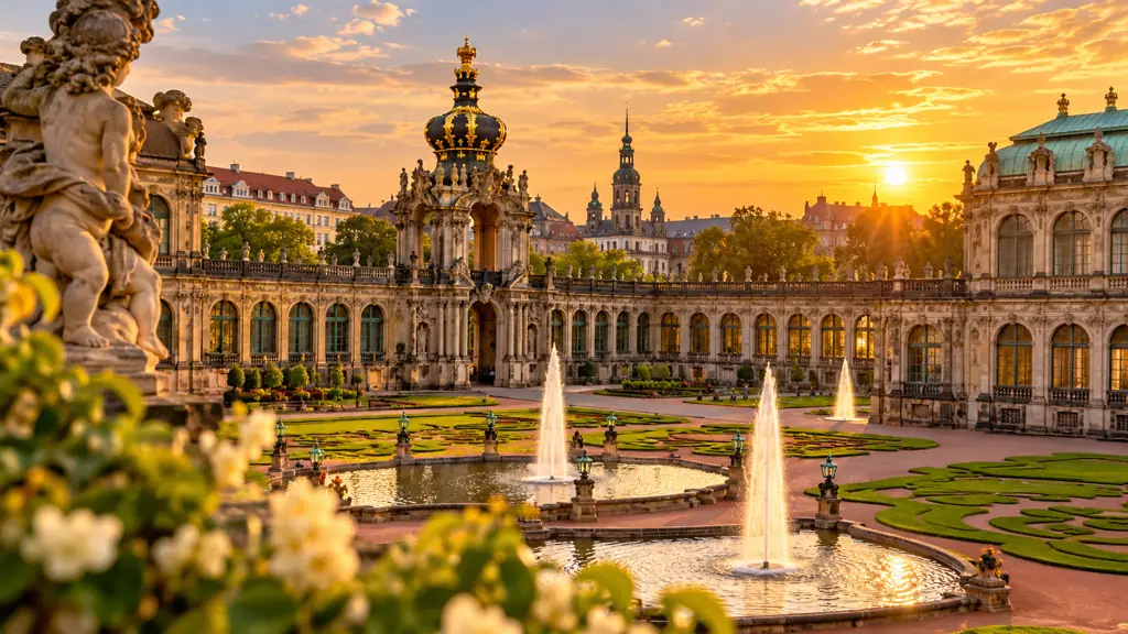 Una tarde en el Zwinger: historia viva entre jardines barrocos