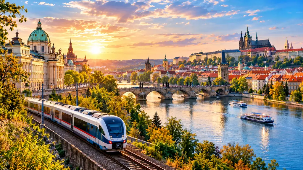 Las mejores formas de ir de Viena a Praga