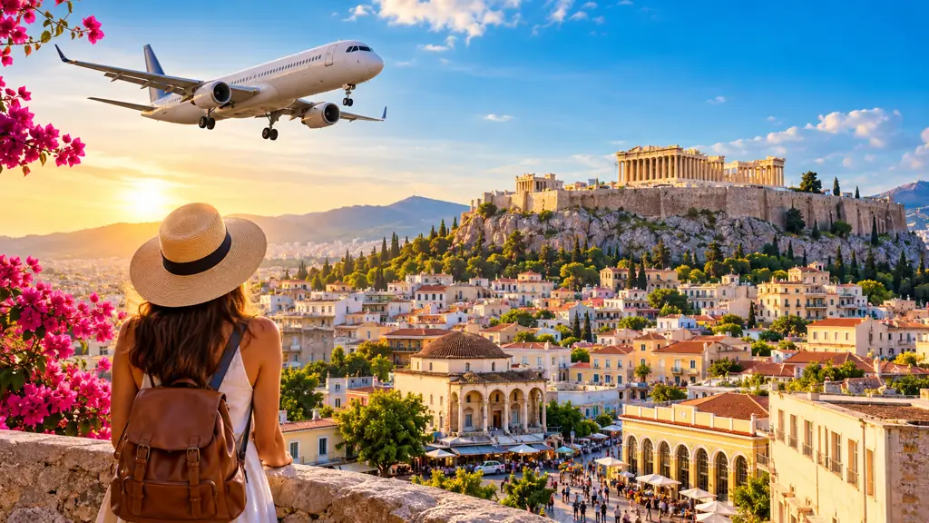 Cómo llegar a Atenas desde España