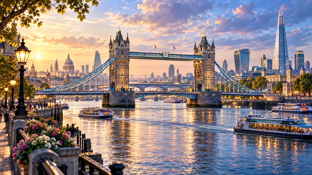 Los 10 puentes de Londres más importantes