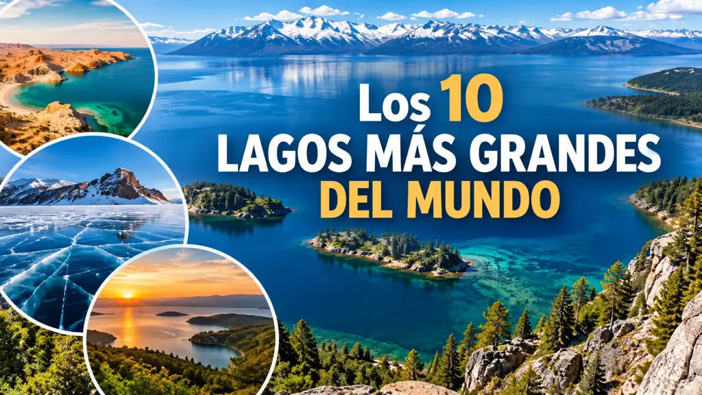 Los 10 lagos más grandes del mundo: ubicación, superficie y curiosidades