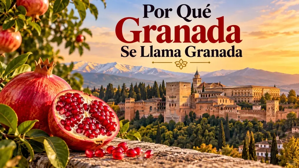 Por qué Granada se llama Granada: origen, significado e historia de su nombre