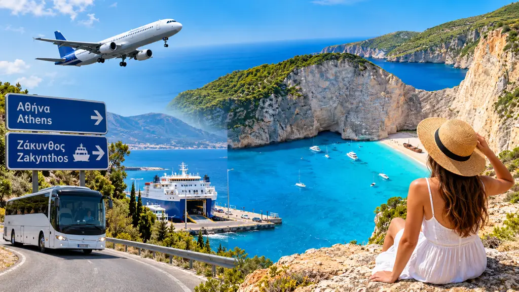 Cómo llegar a Zakynthos desde Atenas: todas las opciones de transporte